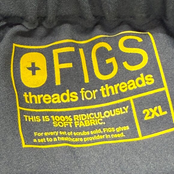 FIGS Torbeck Cargo Pants Womens 2XL Blue NWT Medical Nurse Hospital Comfy Work - Picture 10 of 11